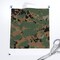 Digital Woodland Camo Custom Printed Fabric by Spoonflower Various Fabrics by the Yard or Fat Quarter